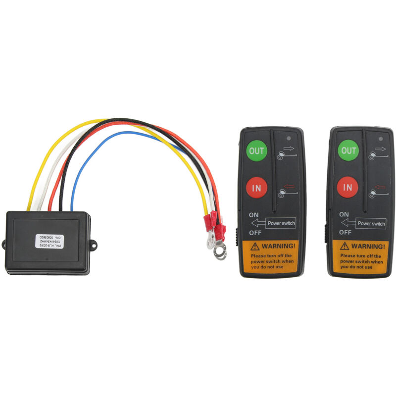 foto del prodotto kit telecomando wireless per verricello portata 75 piedi 12v 24v alta sensibilit universale per camion atv per auto jeffergarden