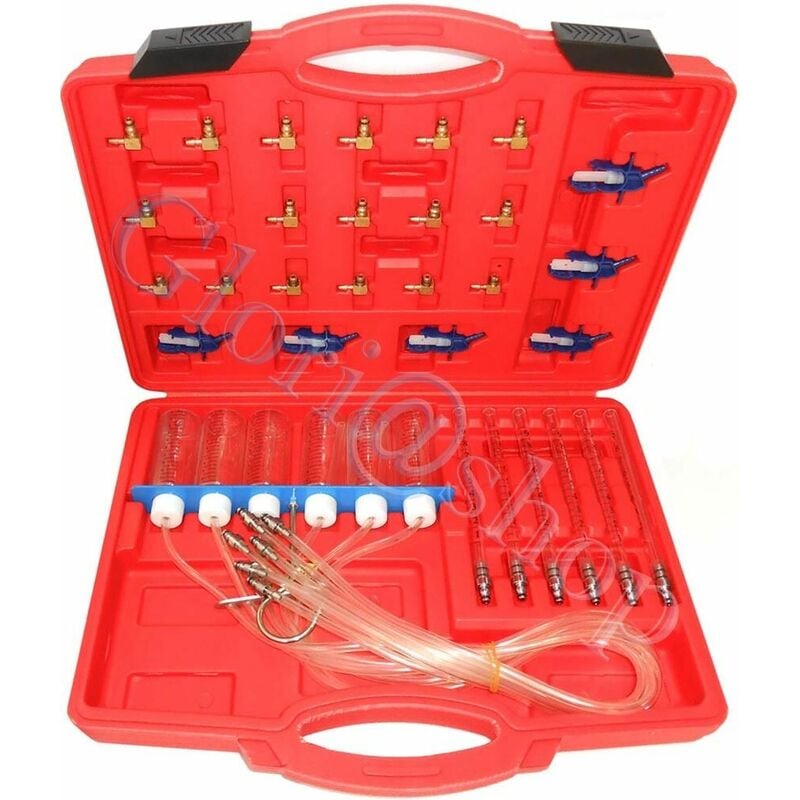 foto del prodotto kit tester controllo prova iniettori auto motore diesel iniettore adattatori