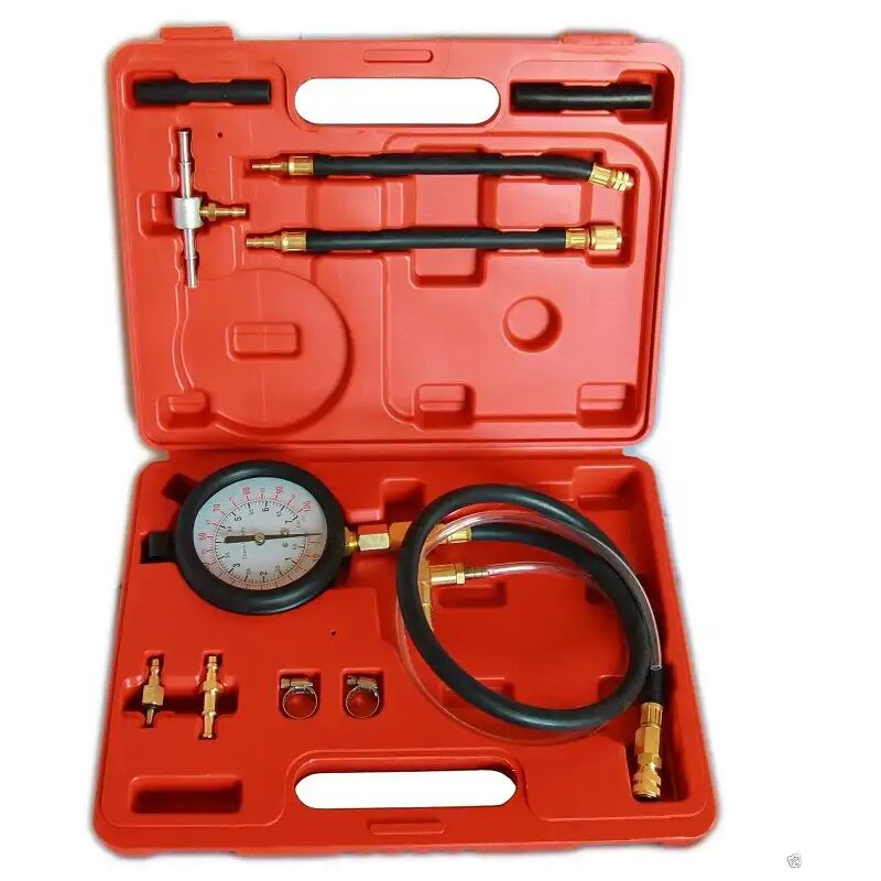 foto del prodotto kit tester di controllo pressione iniezioni compressione manometro 10 pz