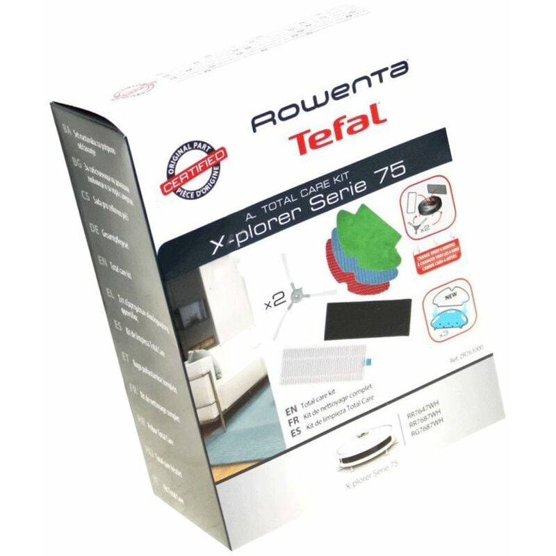 foto del prodotto kit total care originale robot aspirapolveri autonomi rowenta 43661443221616008700