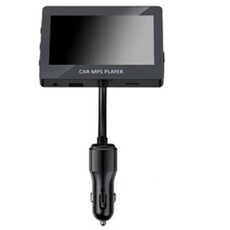 foto del prodotto kit trasmettitore vivavoce monitor auto 4.3 wireless m5 lcd lettore fm radio