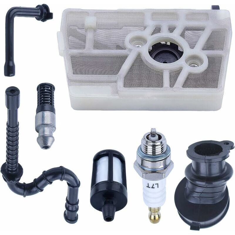 foto del prodotto kit tubo carburante filtro aria con candela per stihl ms240 024 026 parti di ricambio per 1121 120 1625