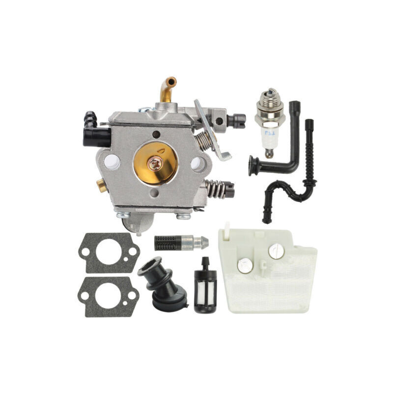 foto del prodotto kit tubo di aspirazione del filtro dell aria del carburatore adatto per accessorio per motosega stihl 024 026 ms260