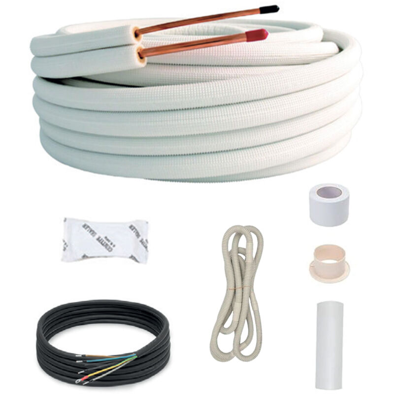 foto del prodotto kit tubo di rame isolato sannover 20 m