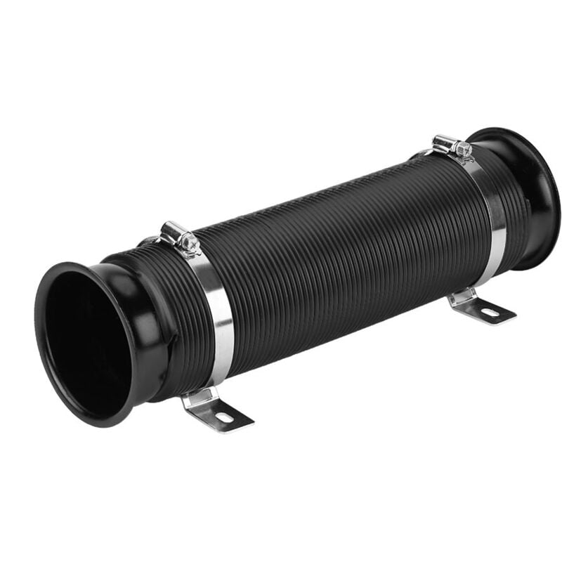 foto del prodotto kit tubo flessibile per condotto flessibile di aspirazione aria fredda per auto universale da 76 mm da 3 pollici nero eosnow
