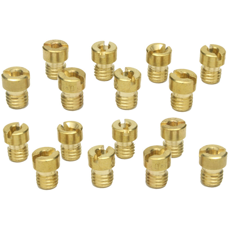 foto del prodotto kit ugello getto principale carburatore, 16 pezzi