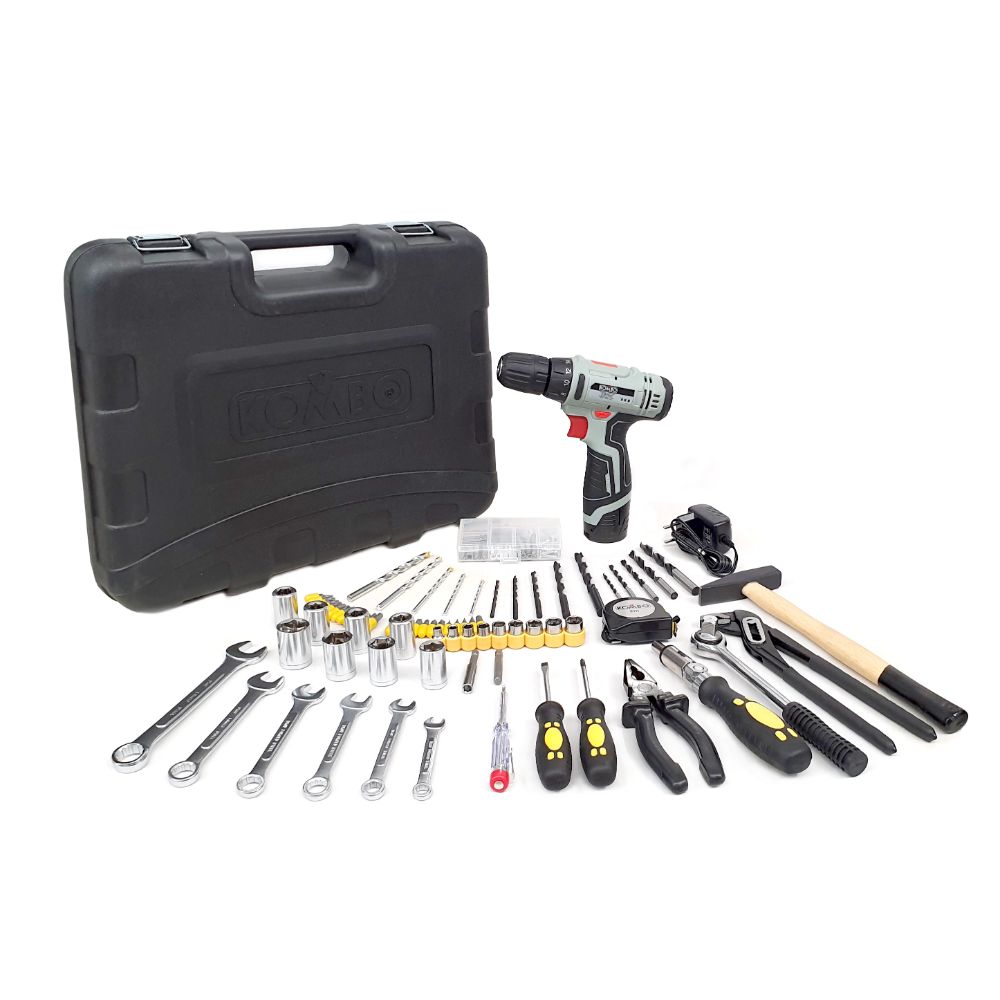 foto del prodotto kit valigetta trapano avvitatore 135 accessori