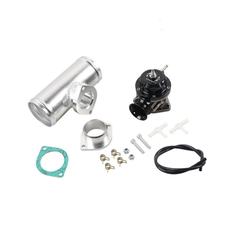 foto del prodotto kit valvola anodizzata dura ride on per turbocompressori universali in alluminio tipo rs per aumentare il flusso d aria