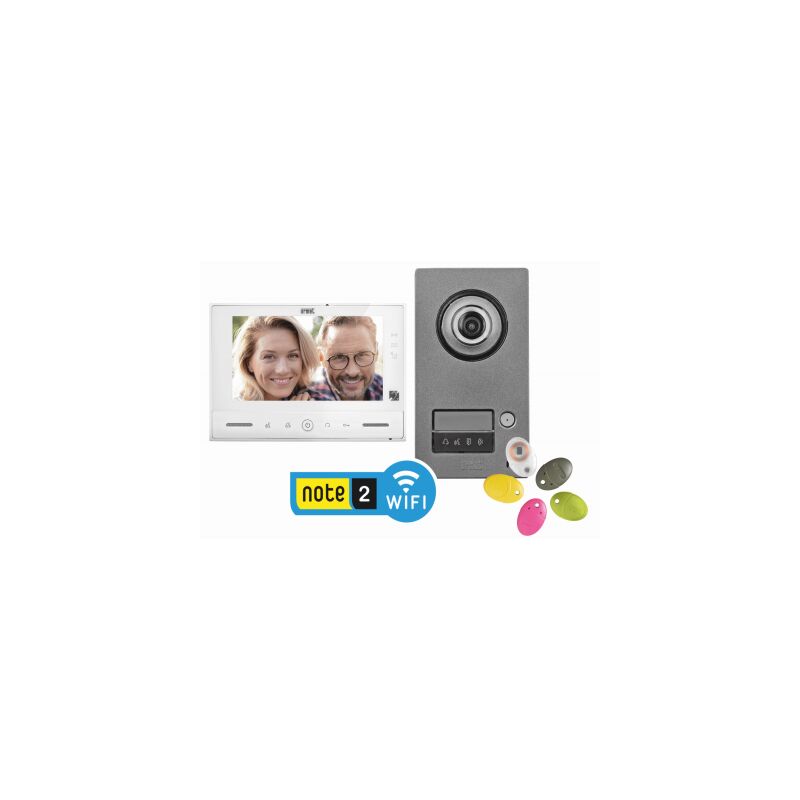 foto del prodotto kit videocitofono wifi note 2 bianco 172395 urmet captiv