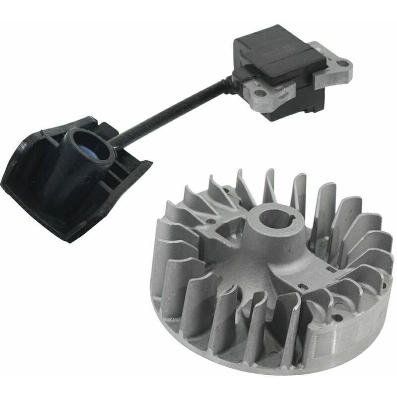 foto del prodotto kit volano bobina motore kasei decespugliatore cg520e 1e40f e.3.1 emc