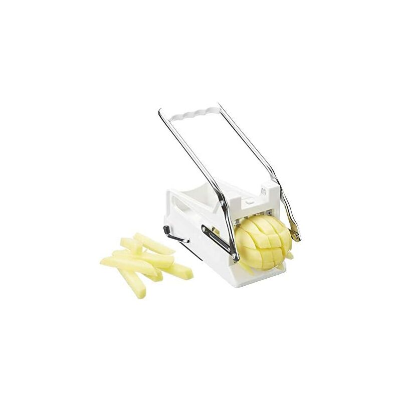 foto del prodotto kitchen craft kcbb882 tagliafrittelle de con lama de in acciaio inox, white