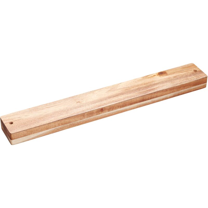 foto del prodotto kitchen craft kitchencraft natural elements portacoltelli magnetico in legno, 45 x 6 x 3 cm 17,5 x 2,5 x 1 