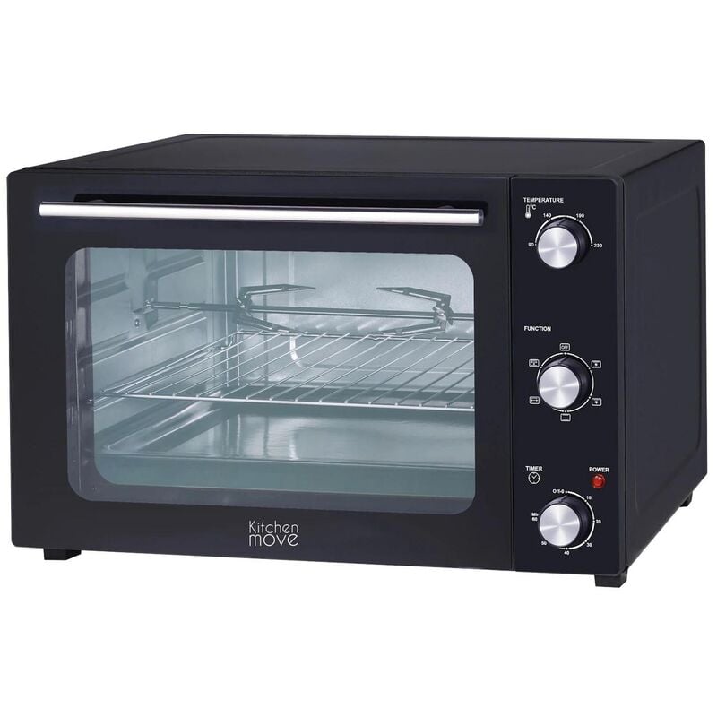 foto del prodotto kitchen move forno multifunzione a convezione 48l 1800w nero bat 48rc