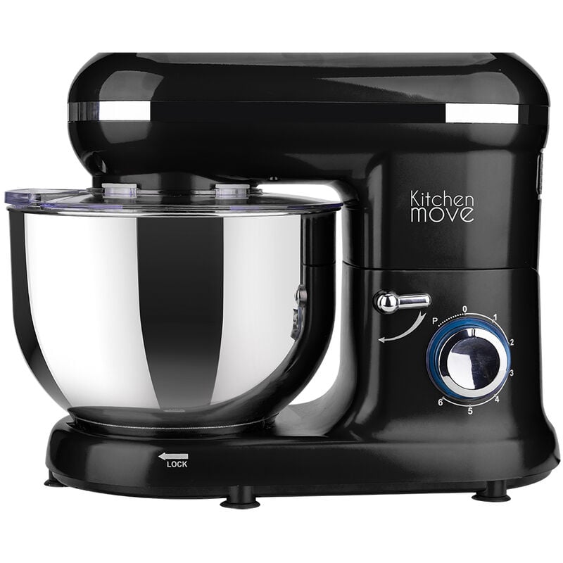 foto del prodotto kitchen move robot pasticceria multifunzione 5,5l 1500w nero bat 1519 black