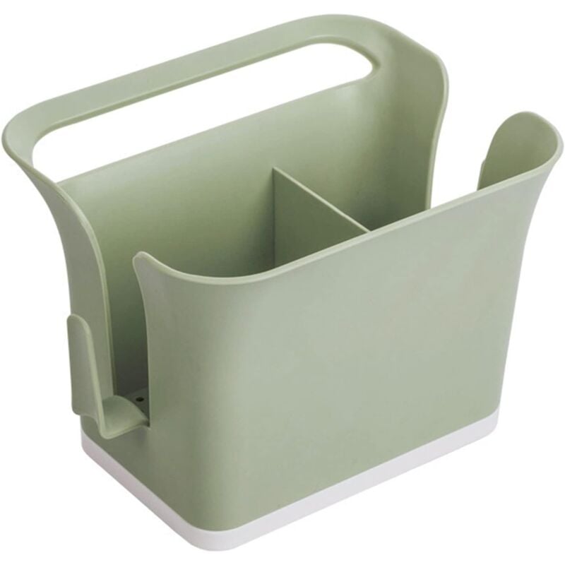 foto del prodotto kitchen sink sponge holder, kitchen sink organizer with sponge brush holder, for kitchens, bathrooms and living room green 