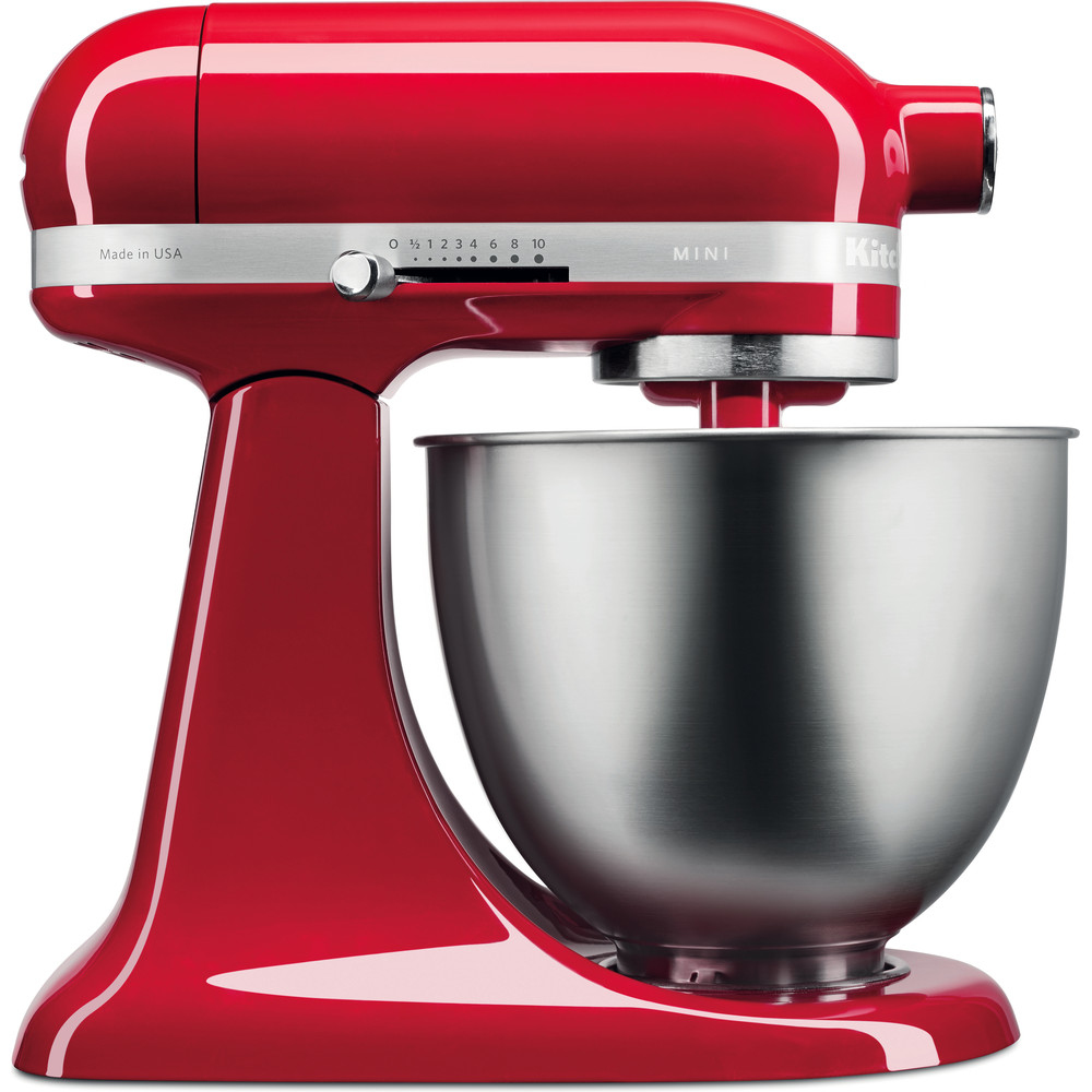 foto del prodotto kitchenaid 5ksm3311x sbattitore con base 250 w rosso