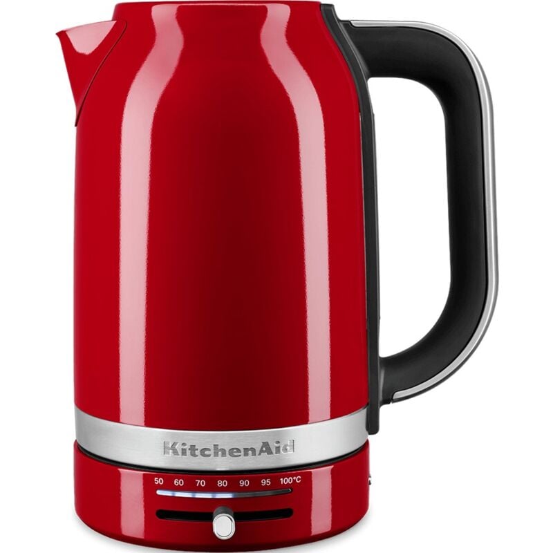 foto del prodotto kitchenaid bollitore 5kek1701eer rosso pl stico,acero inoxidable 2400 w 1,7 l 1 unit 