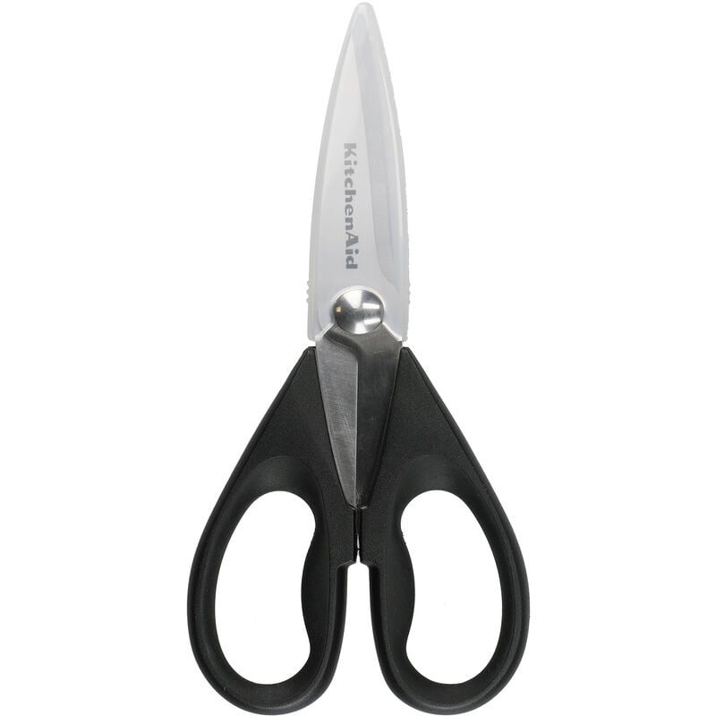 foto del prodotto kitchenaid forbici multiuso de acciaio inossidabile con fodero e impugnatura ergonomica, 22 cm nero
