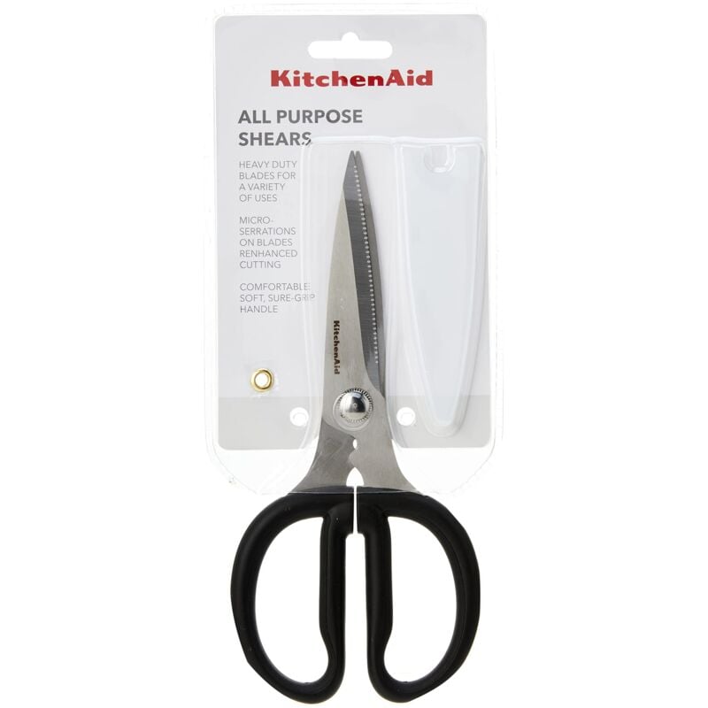 foto del prodotto kitchenaid forbici multiuso in acciaio inossidabile, colore nero