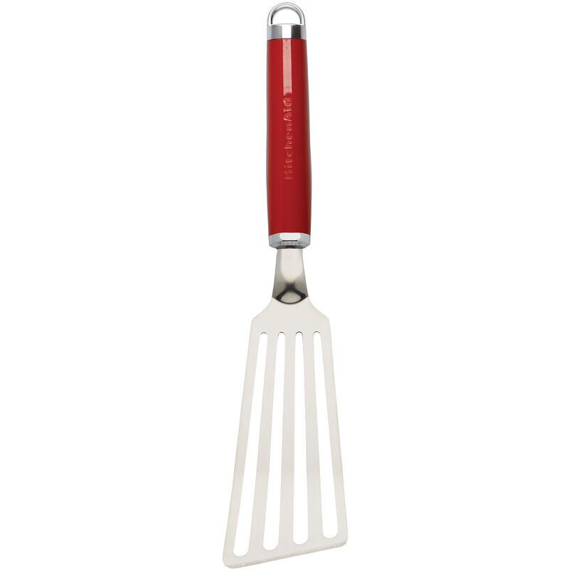 foto del prodotto kitchenaid spatola con griglia flessibile per pesce di acciaio inossidabile 18 8, rosso