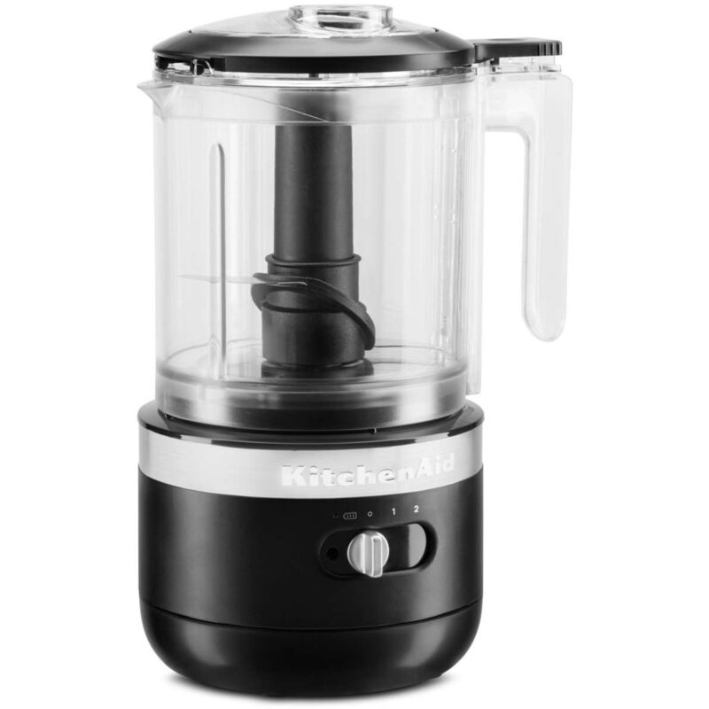 foto del prodotto kitchenaid tritatutto senza fili, nero opaco 5kfcb519ebm