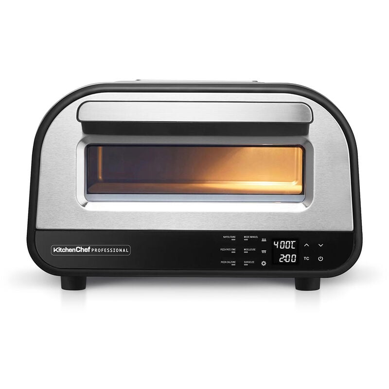 foto del prodotto kitchenchef forno per pizza 1700w 32cm pizza.pro1700 kitchen chef