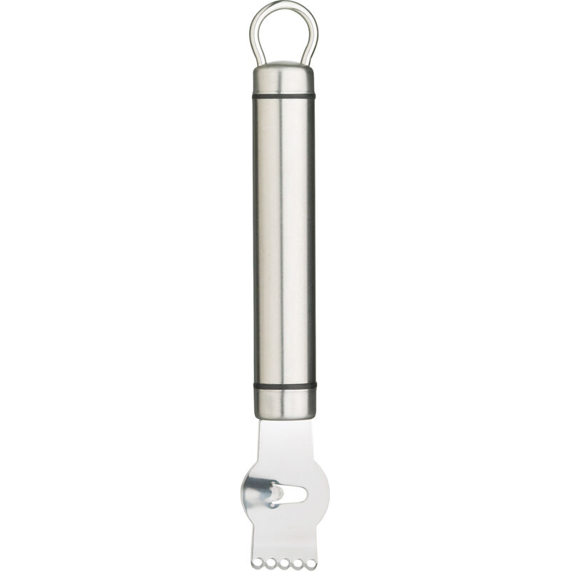 foto del prodotto kitchencraft coltello zester / canelle professionale in acciaio inox, 21 cm (8,5'), argento