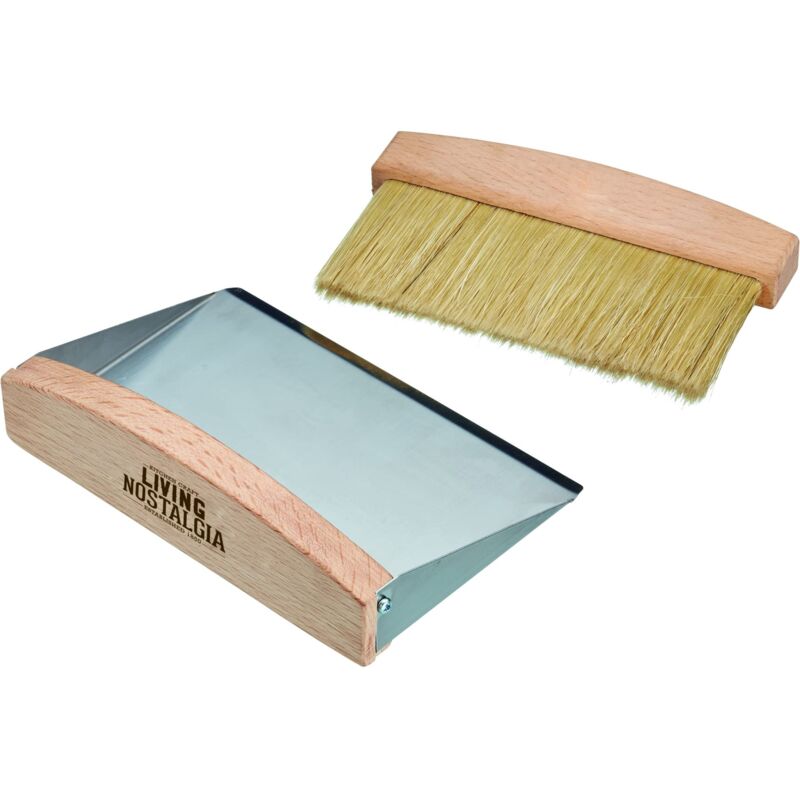 foto del prodotto kitchencraft living nostalgia set paletta e spazzola da tavolo, 16 x 11 x 14 cm