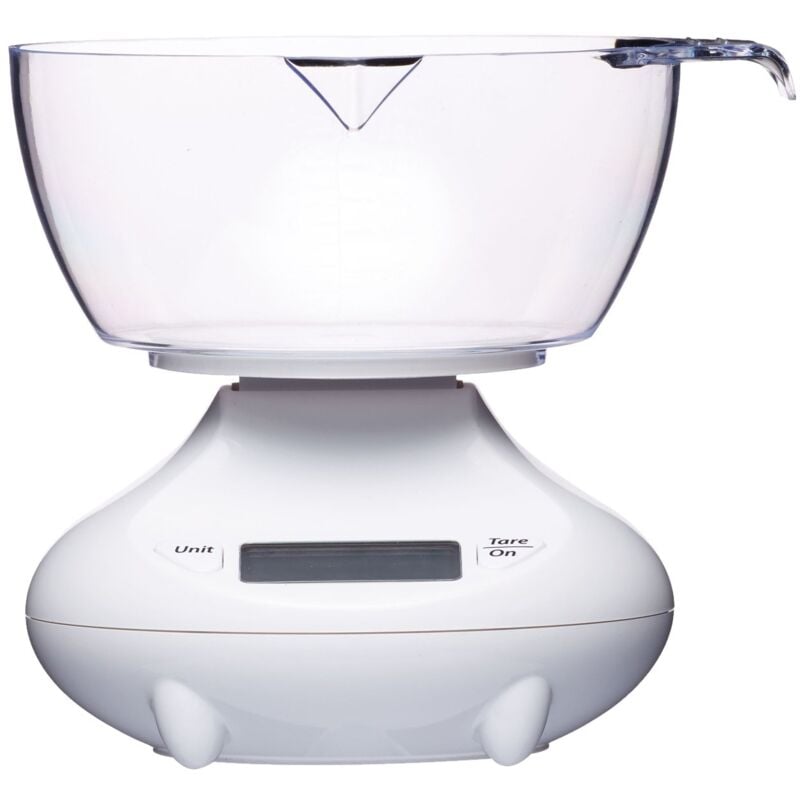 foto del prodotto kitchencraft mini bilancia digitale da cucina bianco