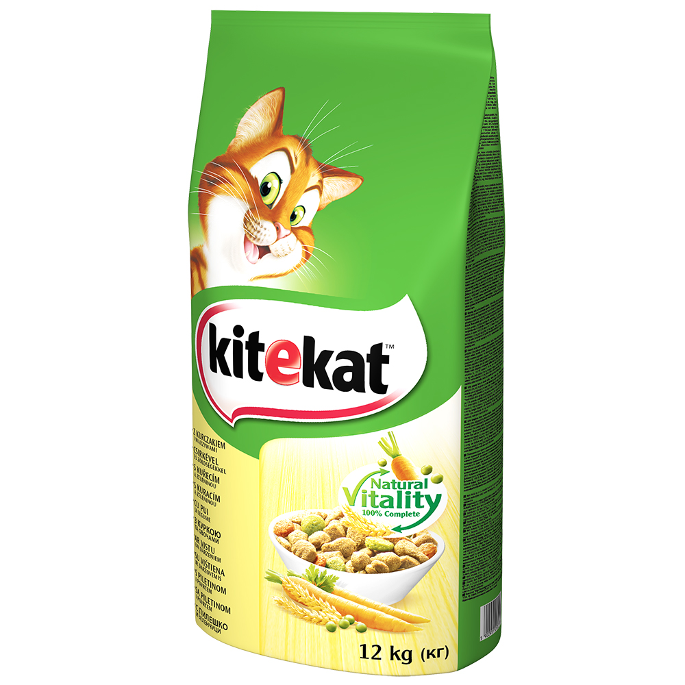 foto del prodotto kitekat adult pollo verdure 12 kg