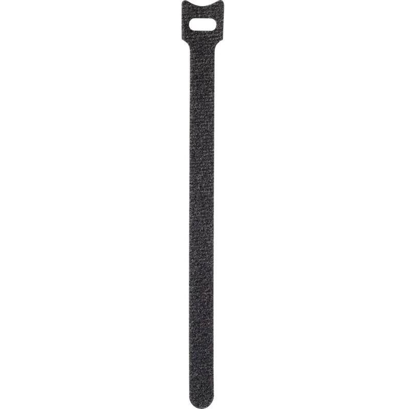 foto del prodotto kl12x280sc fascette a strappo per raggruppare lato morbido e lato rigido l x l 280 mm x 12 mm nero 16 pz. toolcraft