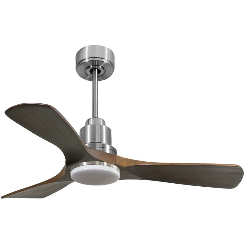 immagine 0 del prodotto klassfan ventilatore da soffitto reversibile termostato dimmabile wifi motore cc tetti inclinati telecomando luce a tre toni hypersilence memoria