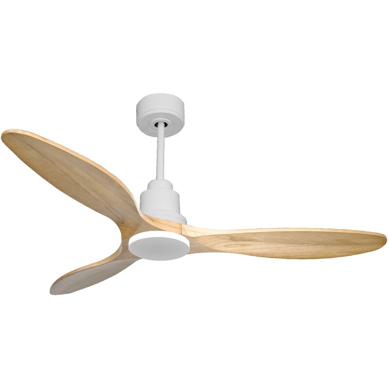 foto del prodotto klassfan ventilatore da soffitto reversibile termostato paese vendibile wifi motore cc tetti inclinati telecomando hypersilence memoria purline
