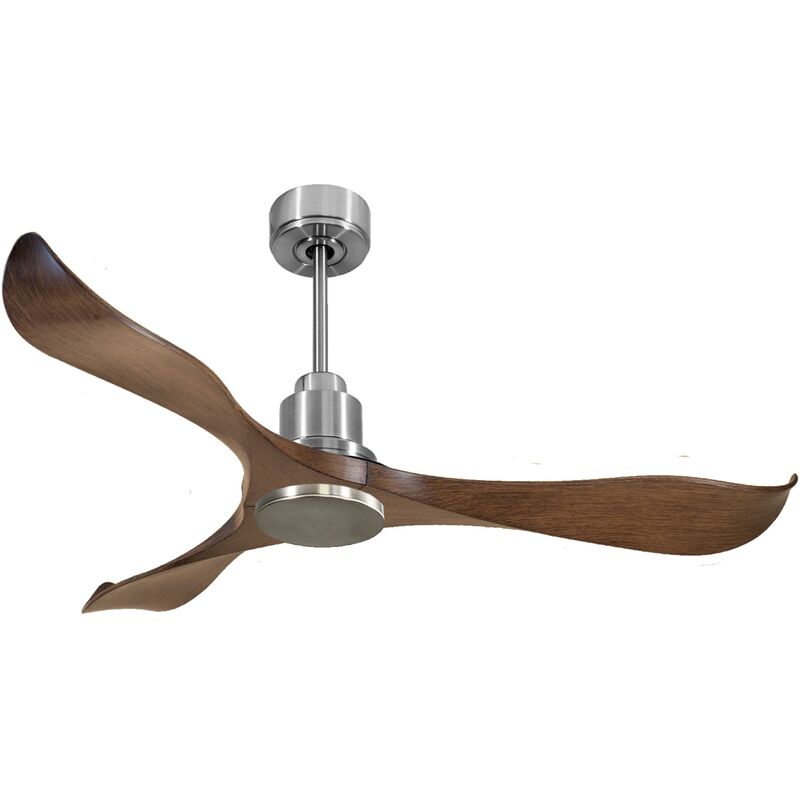 foto del prodotto klassfan ventilatore da soffitto reversibile termostato wifi motore cc tetti inclinati telecomando adattatore 2 3 lame hypersilence memoria purline