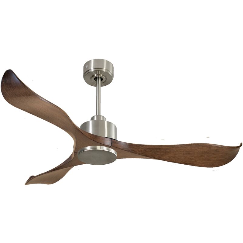 foto del prodotto klassfan ventilatore da soffitto reversibile termostato wifi motore cc tetti inclinati telecomando adattatore 2 3 lame hypersilence memoria purline