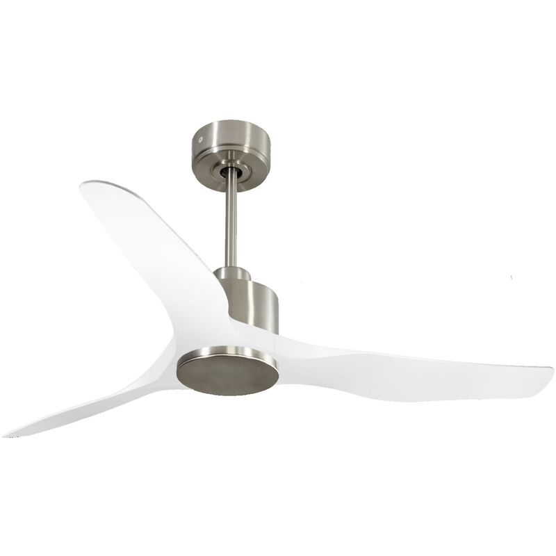 foto del prodotto klassfan ventilatore da soffitto reversibile termostato wifi motore cc tetti inclinati telecomando adattatore 2 3 lame hypersilence memoria purline