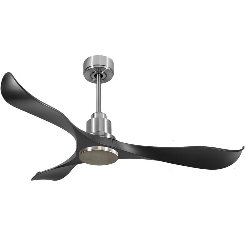 foto del prodotto klassfan ventilatore da soffitto reversibile termostato wifi motore cc tetti inclinati telecomando adattatore 2 3 lame hypersilence memoria shopify