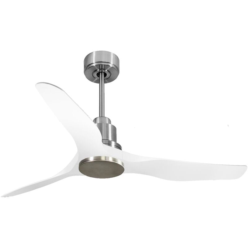 foto del prodotto klassfan ventilatore da soffitto reversibile termostato wifi motore cc tetti inclinati telecomando adattatore 2 3 lame hypersilence memoria shopify