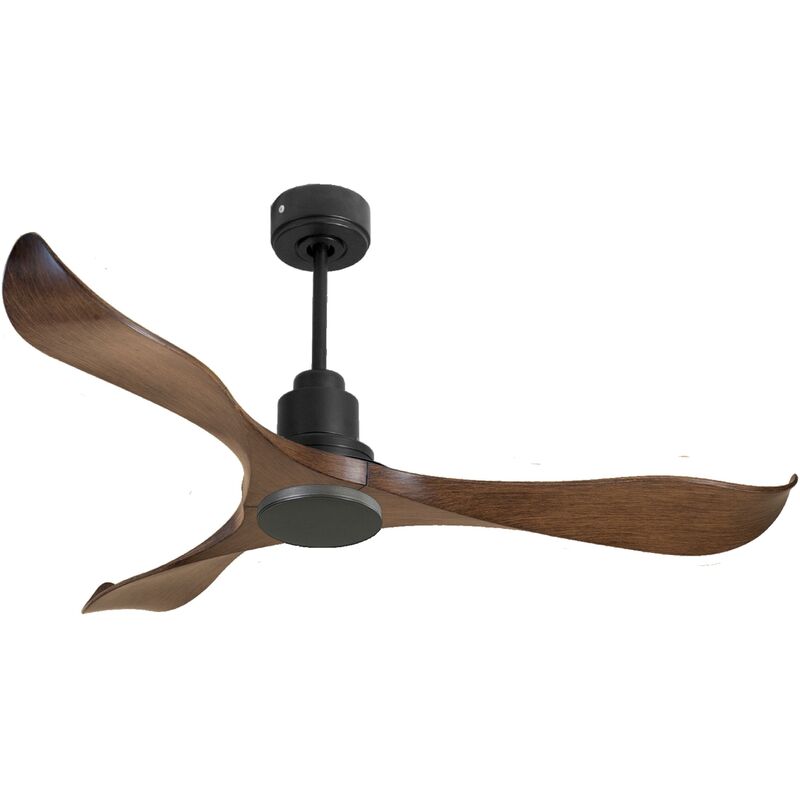 foto del prodotto klassfan ventilatore da soffitto reversibile termostato wifi motore cc tetti inclinati telecomando adattatore 2 3 lame hypersilence memoria shopify