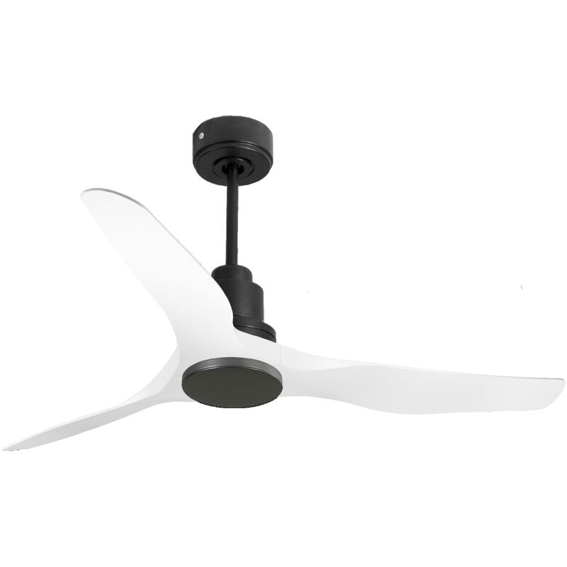 foto del prodotto klassfan ventilatore da soffitto reversibile termostato wifi motore cc tetti inclinati telecomando adattatore 2 3 lame hypersilence memoria shopify