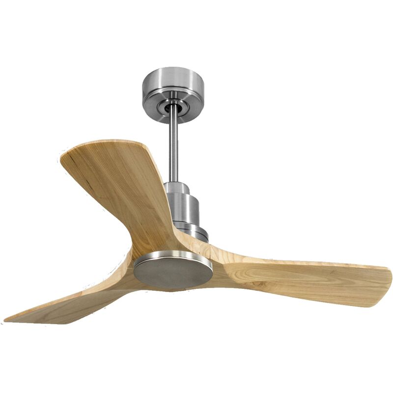 foto del prodotto klassfan ventilatore da soffitto reversibile termostato wifi motore cc tetti inclinati telecomando hypersilence memoria purline