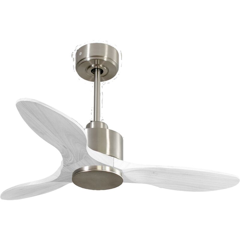 foto del prodotto klassfan ventilatore da soffitto reversibile termostato wifi motore cc tetti inclinati telecomando hypersilence memoria purline limad106c0364983