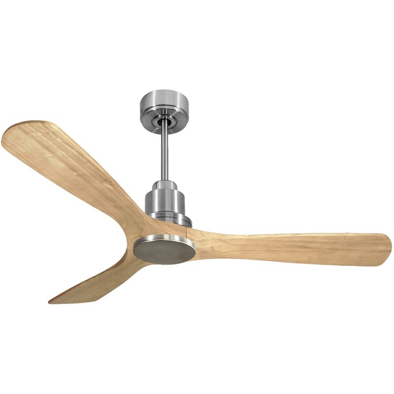foto del prodotto klassfan ventilatore da soffitto reversibile termostato wifi motore cc tetti inclinati telecomando hypersilence memoria purline parosd132c0466964