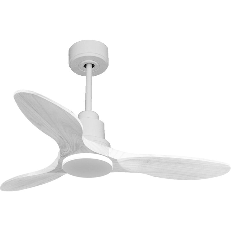 foto del prodotto klassfan ventilatore da soffitto reversibile termostato wifi motore cc tetti inclinati telecomando hypersilence memoria shopify vendible