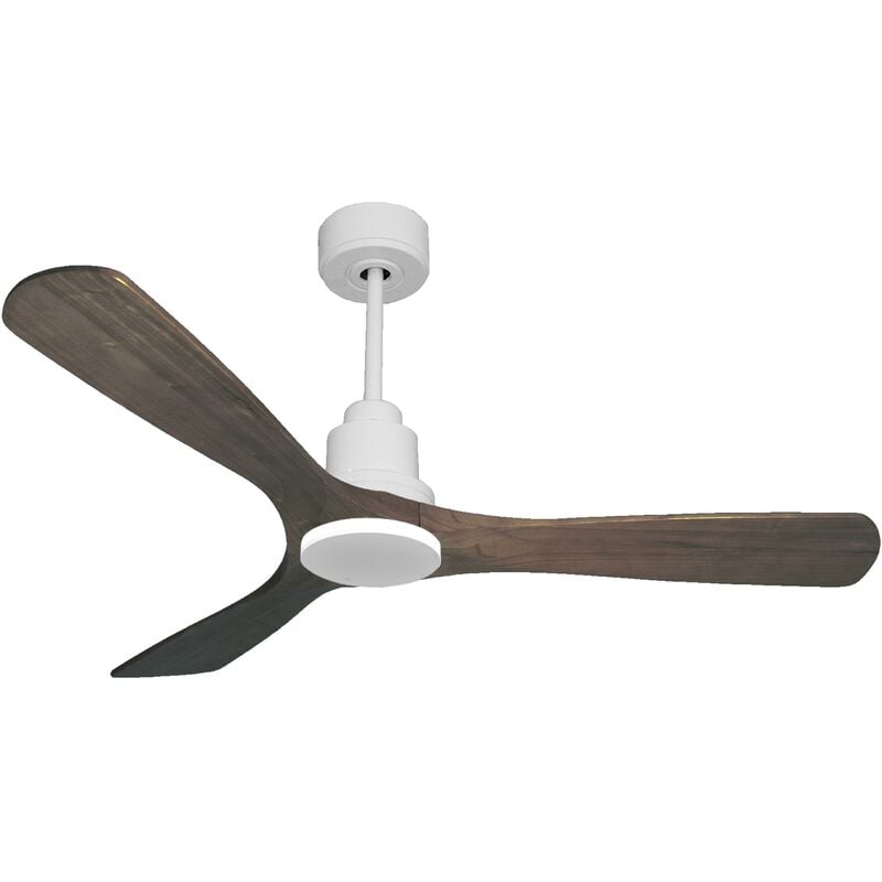 foto del prodotto klassfan ventilatore da soffitto reversibile termostato wifi motore cc tetti inclinati telecomando hypersilence memoria shopify vendible