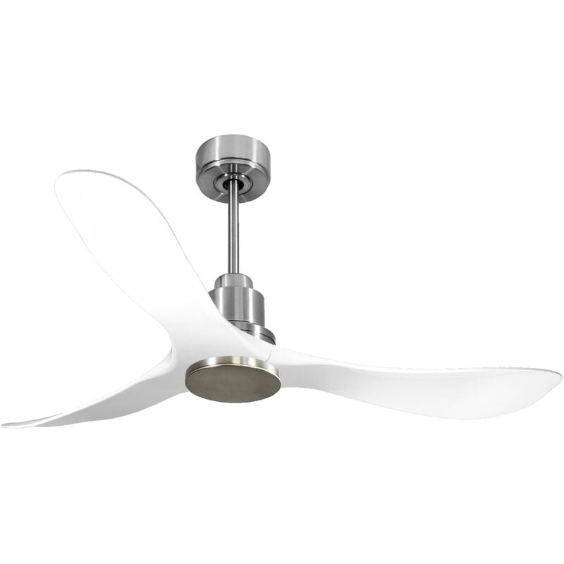foto del prodotto klassfan ventilatore da soffitto reversibile termostato wifi motore cc tetti inclinati telecomando hypersilence memoria shopify vendible