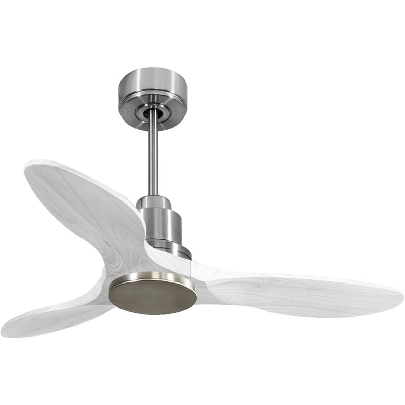 foto del prodotto klassfan ventilatore da soffitto reversibile termostato wifi motore cc tetti inclinati telecomando hypersilence memoria shopify vendible