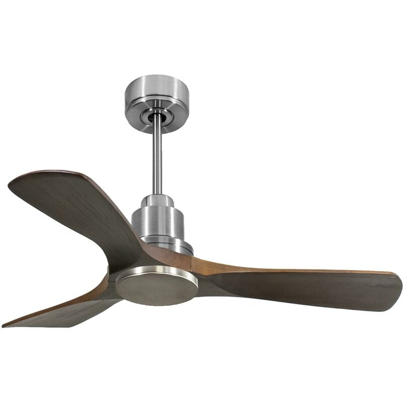 foto del prodotto klassfan ventilatore da soffitto reversibile termostato wifi motore cc tetti inclinati telecomando hypersilence memoria shopify vendible