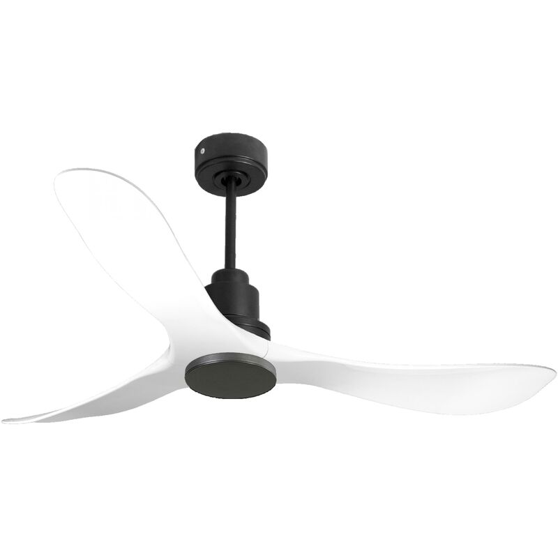 foto del prodotto klassfan ventilatore da soffitto reversibile termostato wifi motore cc tetti inclinati telecomando hypersilence memoria shopify vendible