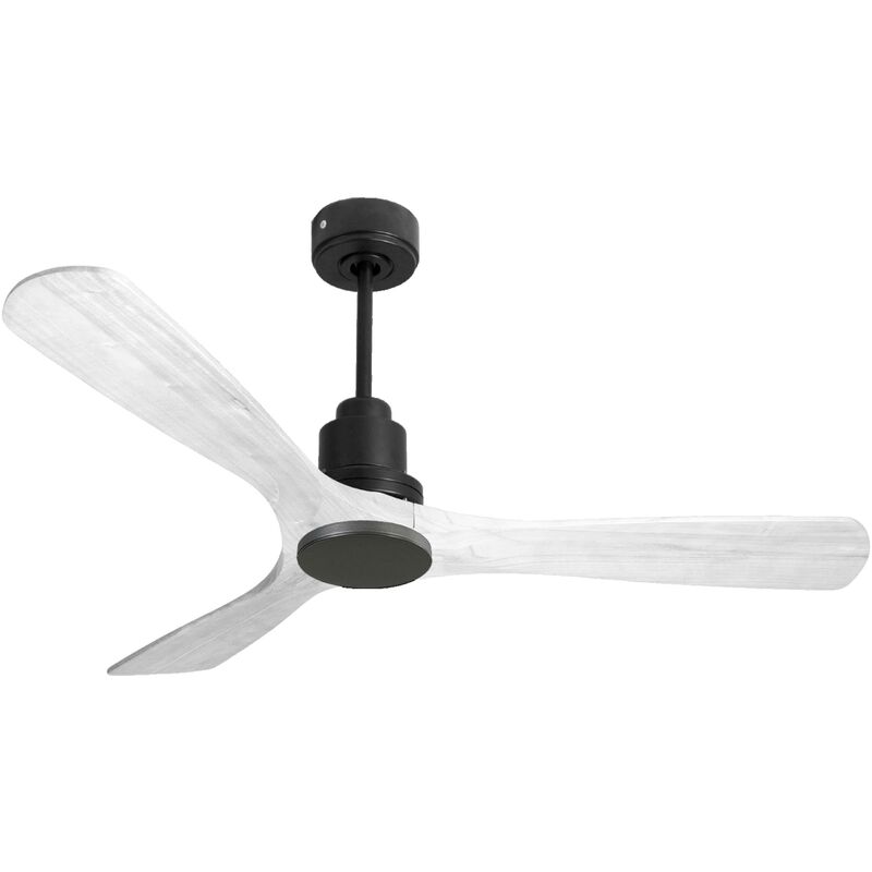 foto del prodotto klassfan ventilatore da soffitto reversibile termostato wifi motore cc tetti inclinati telecomando hypersilence memoria shopify vendible